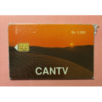 VENEZUELA télécarte Bs:...