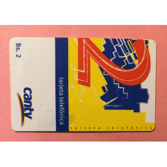VENEZUELA télécarte Bs: 2...