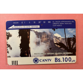 VENEZUELA télécarte Bs: 100...