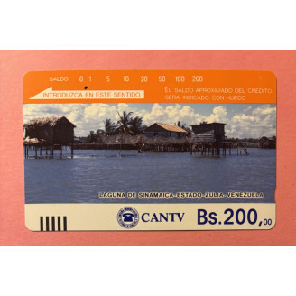 VENEZUELA télécarte Bs: 200...