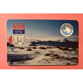 URUGUAY télécarte 203$ vide...