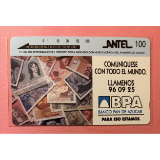 URUGUAY télécarte 100 Units...