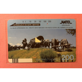 URUGUAY télécarte 200 Units...