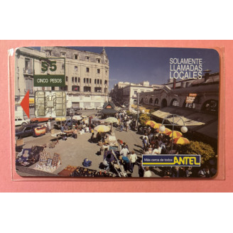 URUGUAY télécarte 5$ ANTEL...