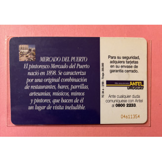 URUGUAY télécarte 5$ ANTEL...
