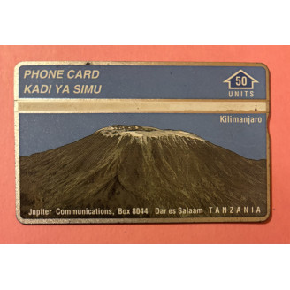 TANZANIE télécarte 50 units...