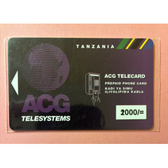 TANZANIE télécarte 2000...