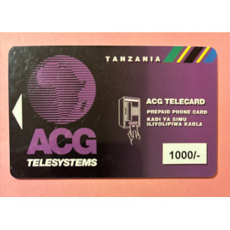 TANZANIE télécarte 1000...