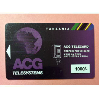 TANZANIE télécarte 1000...