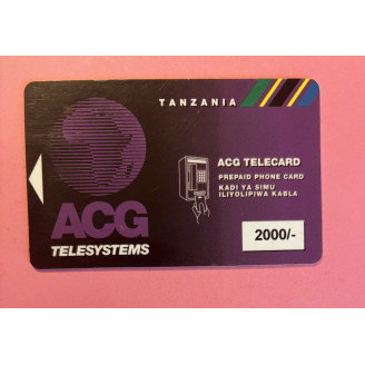 TANZANIE télécarte 2000...