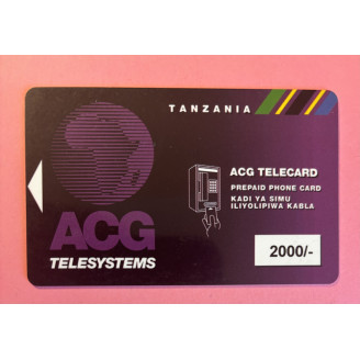 TANZANIE télécarte 2000...