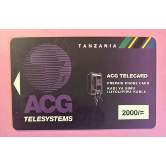 TANZANIE télécarte 2000...