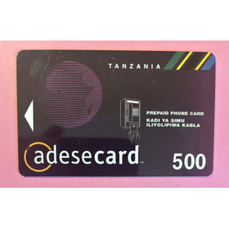 TANZANIE télécarte 500...