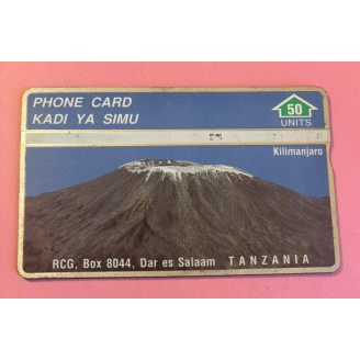 TANZANIE télécarte 50 units...