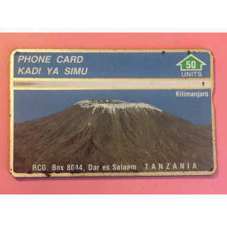 TANZANIE télécarte 50 units...