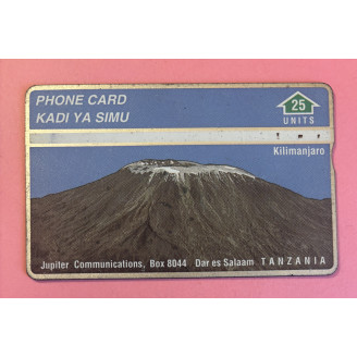 TANZANIE télécarte 25 units...