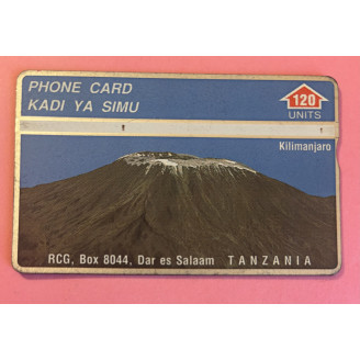 TANZANIE télécarte 120...