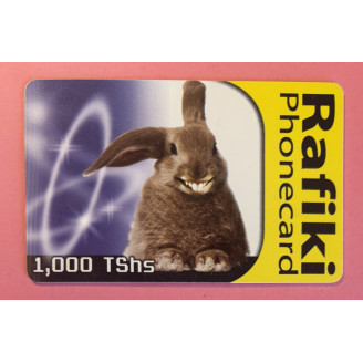 TANZANIE télécarte 1000...