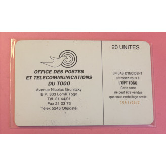 TOGO télécarte 50 units...
