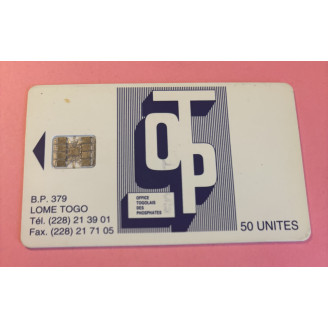 TOGO télécarte 50 units...