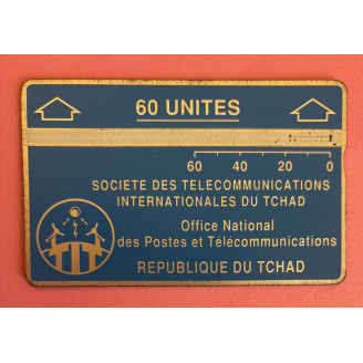 TCHAD télécarte 60 Units...