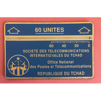 TCHAD télécarte 60 Units...