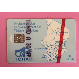 TCHAD télécarte NSB 30...