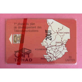 TCHAD télécarte NSB 20...