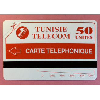 TUNISIE télécarte 50 Unités...