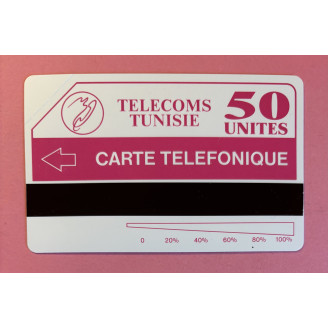 TUNISIE télécarte 50 Unités...