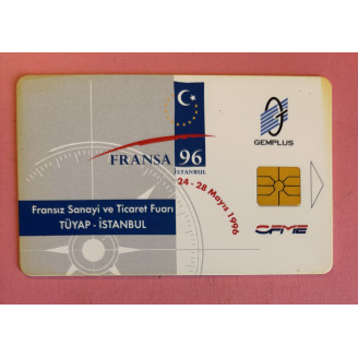 TURQUIE télécarte FRANSA 96...