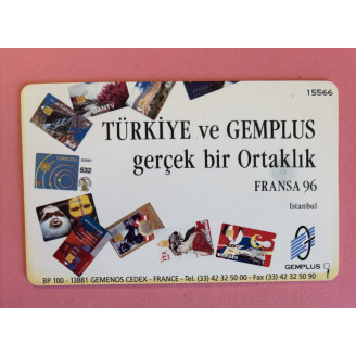 TURQUIE télécarte FRANSA 96...