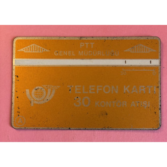 TURQUIE télécarte 30 KONTÖR...