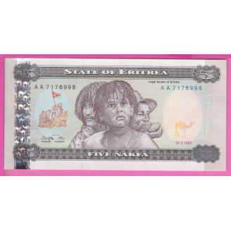 Eritrea P.2 Etat NEUF UNC 5...