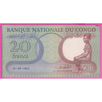 Congo P.4a ETAT SUP 20...