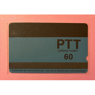 TURQUIE télécarte 60 Units...