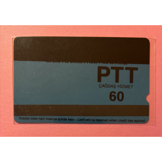 TURQUIE télécarte 60 Units...
