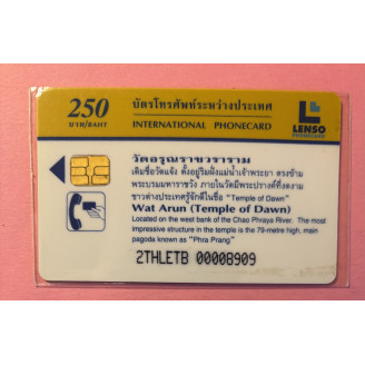 THAÏLANDE télécarte 250...
