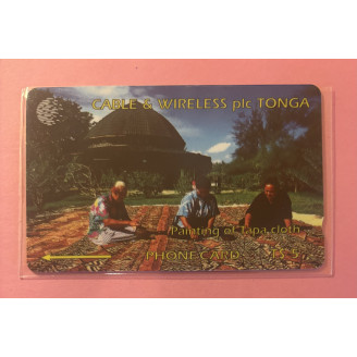 TONGA télécarte 5$ tenue...