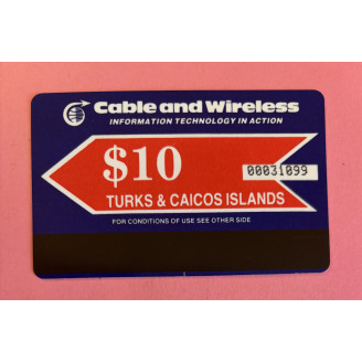 TURKS & CAIQUES télécarte...