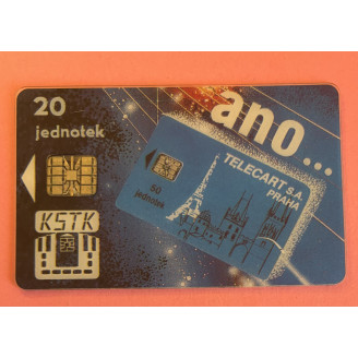 TCHÉCOSLOVAQUIE télécarte...