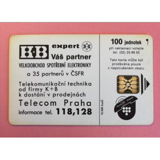 TCHÉCOSLOVAQUIE télécarte...