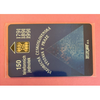 TCHÉCOSLOVAQUIE télécarte...