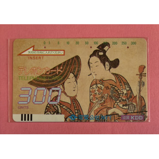 JAPON télécarte 300 units...