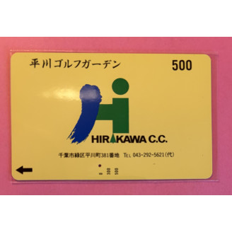 JAPON télécarte 500 Units...
