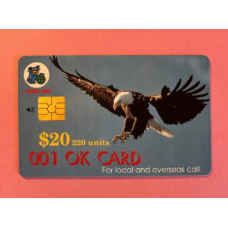 JAPON télécarte 20$ 220...