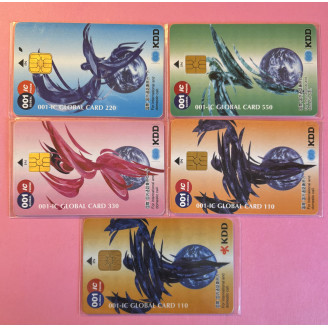 JAPON télécarte KDD 5...