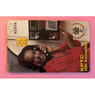 KENYA télécarte 500/- KPTC...
