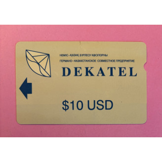 KAZAKHSTAN télécarte $10...
