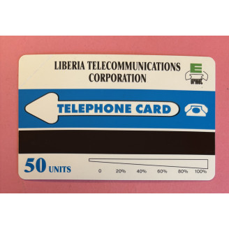 LIBERIA télécarte 50 Units...